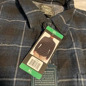 Men’s Grayers brand heritage flannel plaid shirt